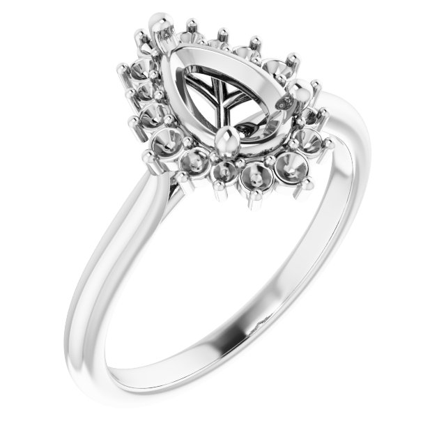 Halo-Style Engagement Ring