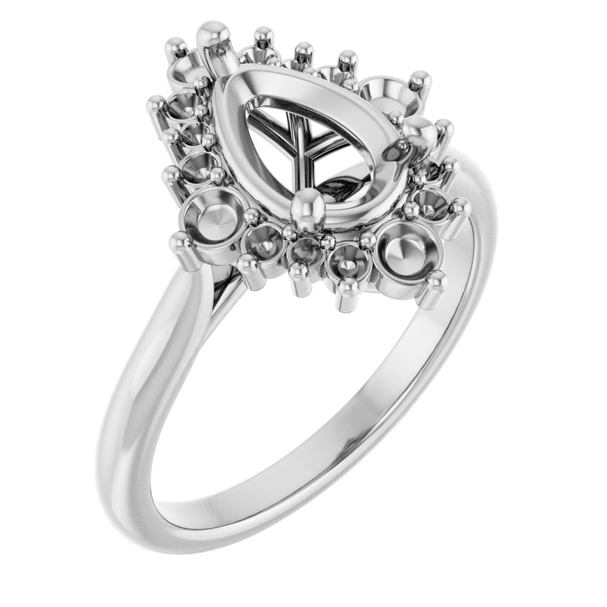 Halo-Style Engagement Ring