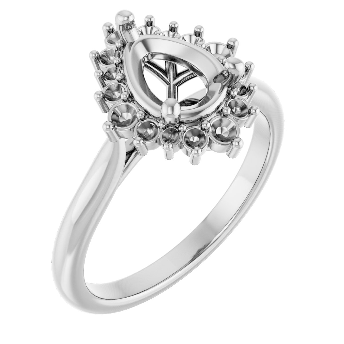 Halo-Style Engagement Ring