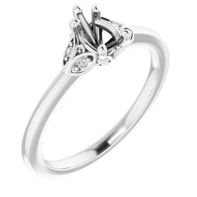 14k White Gold
