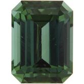 Emerald/Octagon Genuine Teal Tourmaline (Notable Gems®)