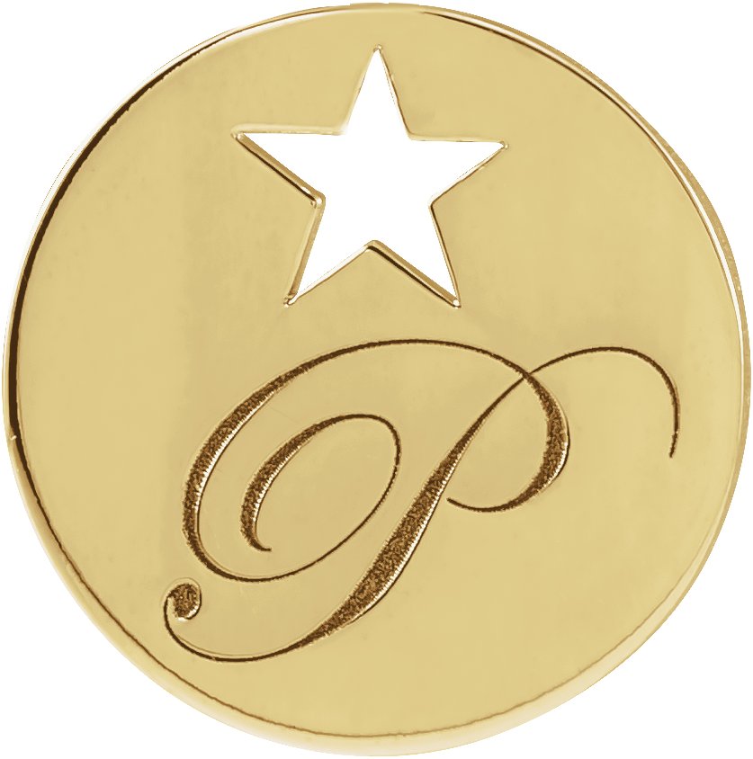 Engravable Heart or Star Dangle