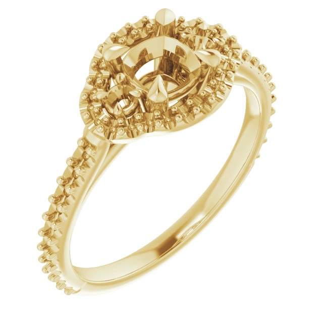 14k Yellow Gold