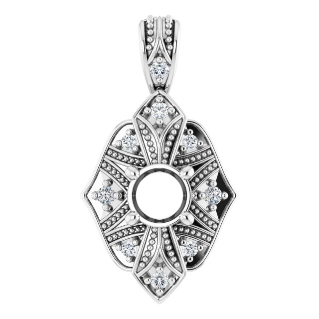 14k White Gold