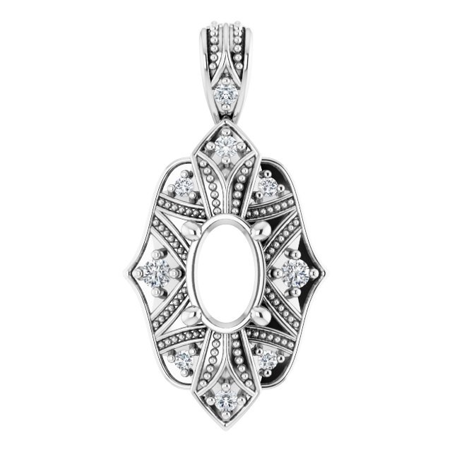 14k White Gold