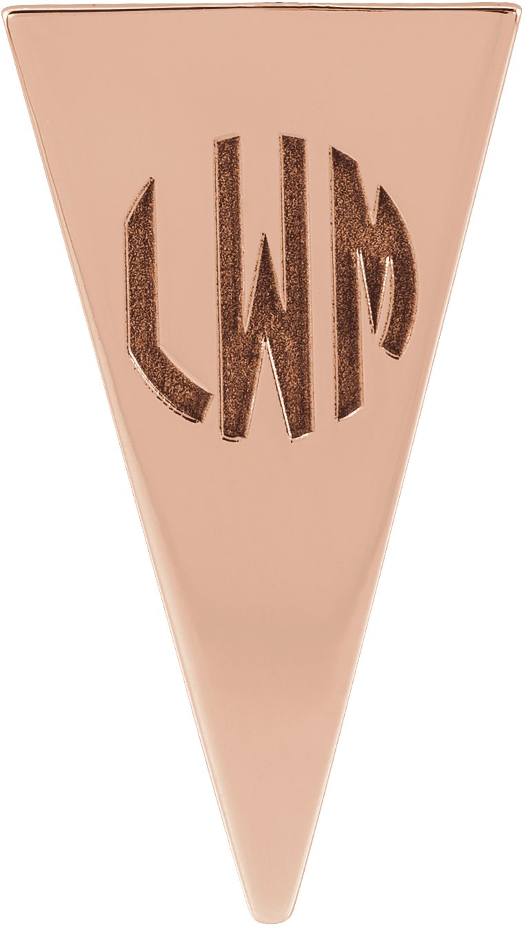 Engravable Geometric Trim