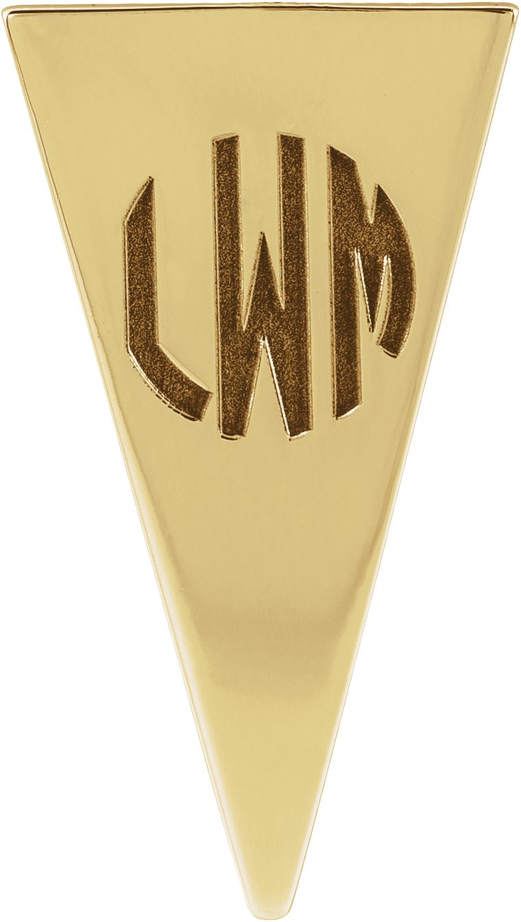 Engravable Geometric Trim