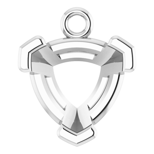 Round 4-Prong Basket Dangle