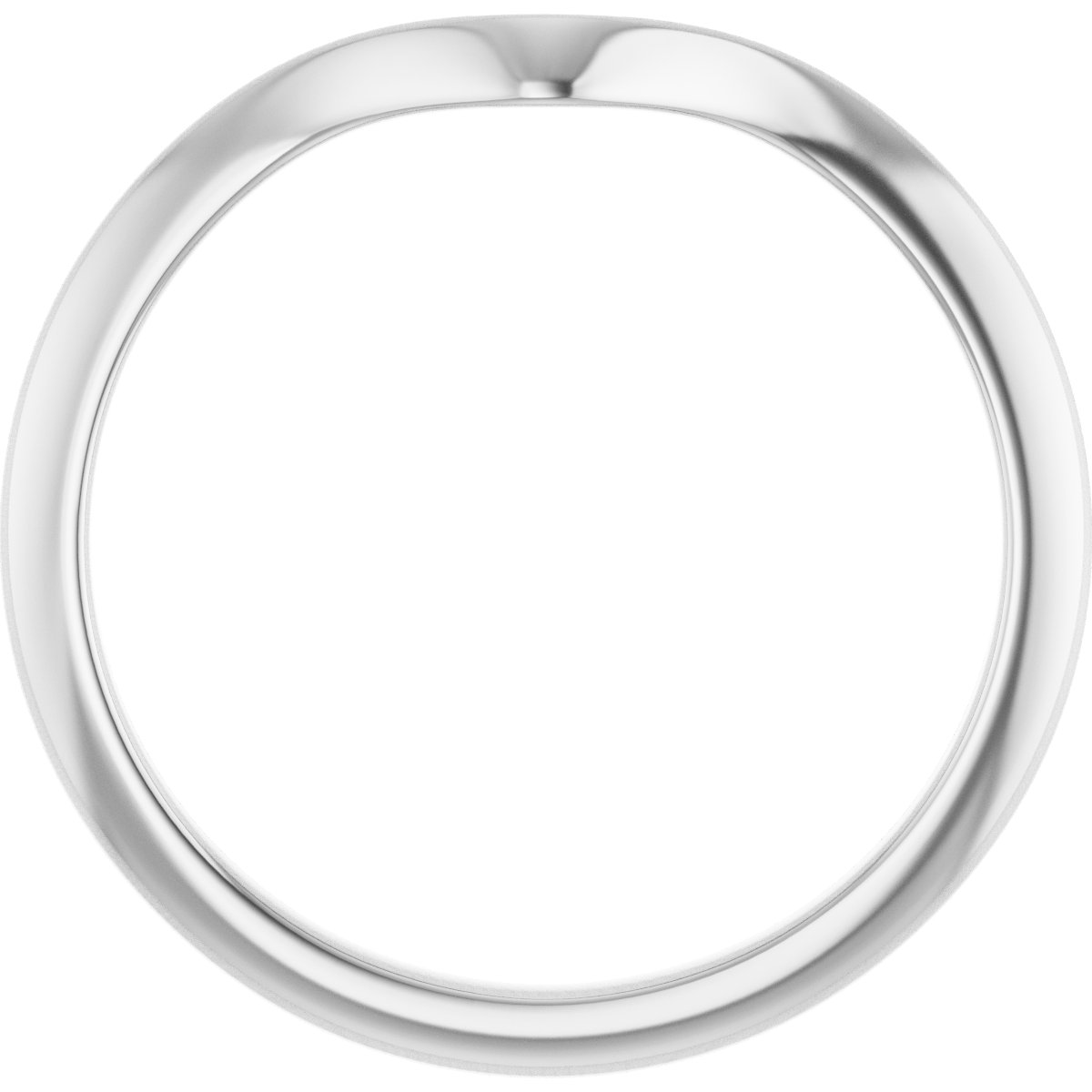 14K White Matching Band-2