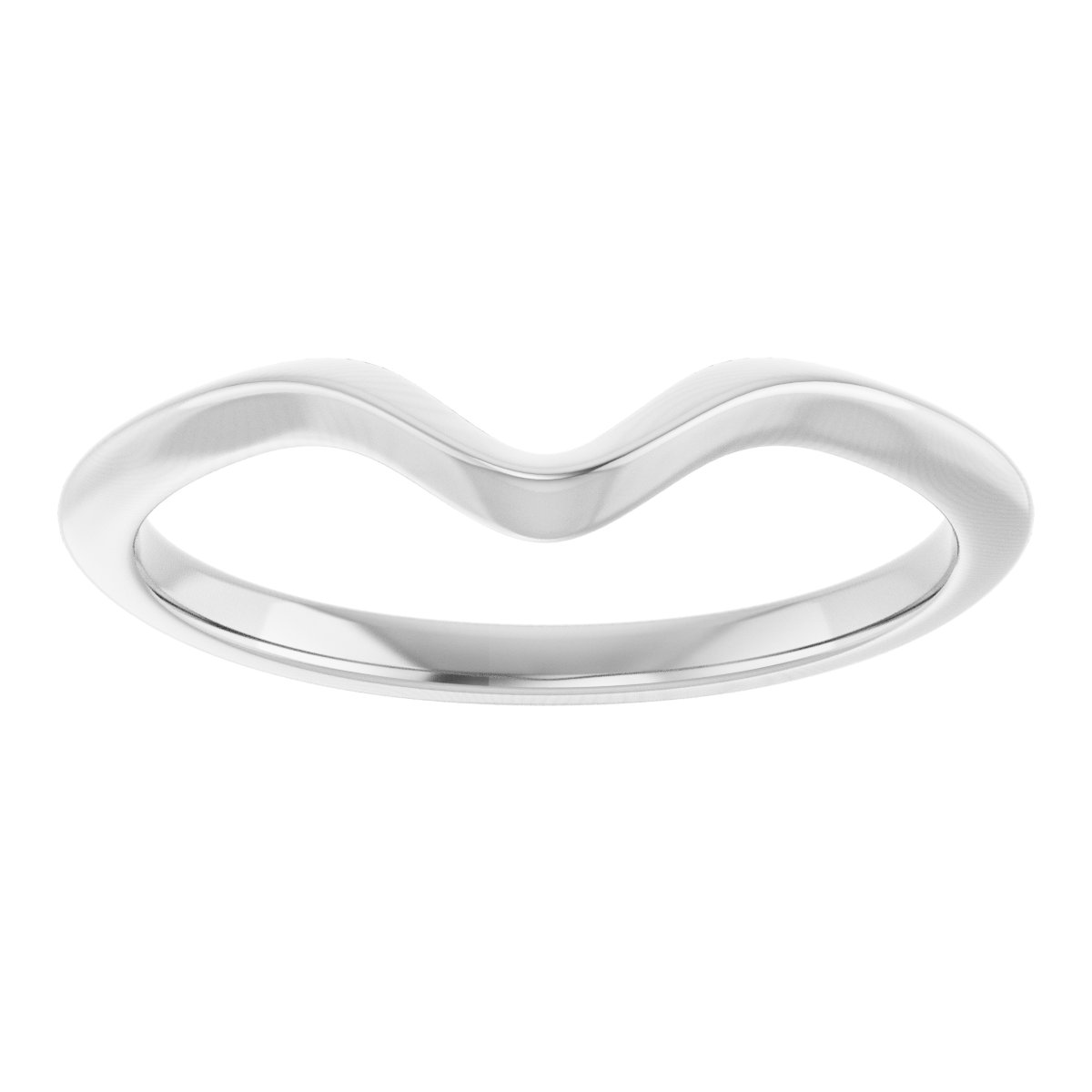 14K White Matching Band-3