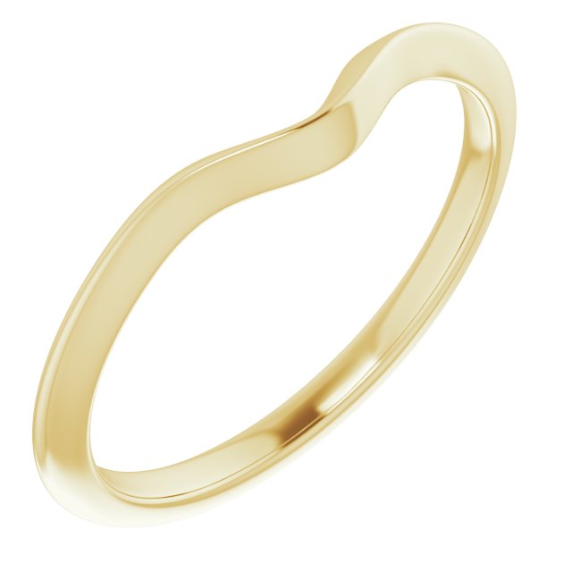 Solitaire Engagement Ring or Band