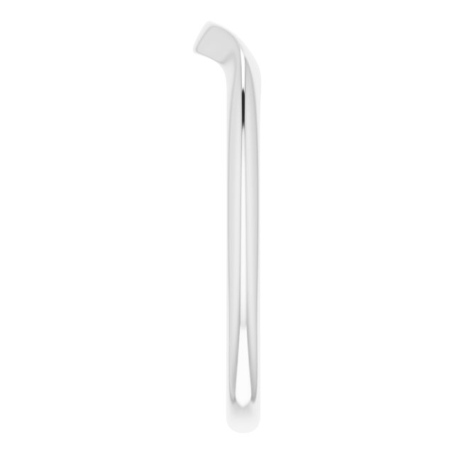 14K White Gold Matching Band