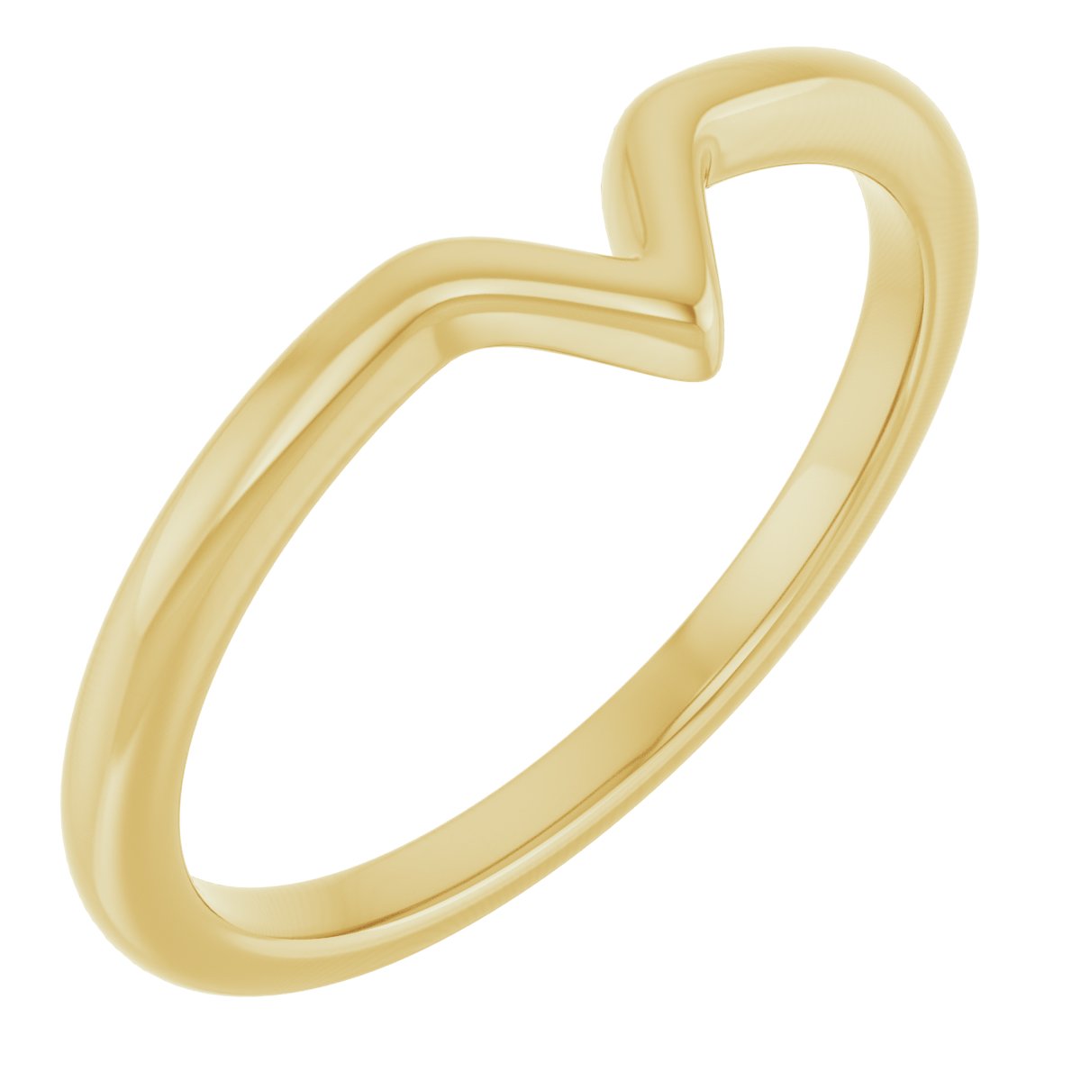 14K Yellow Gold Matching Band