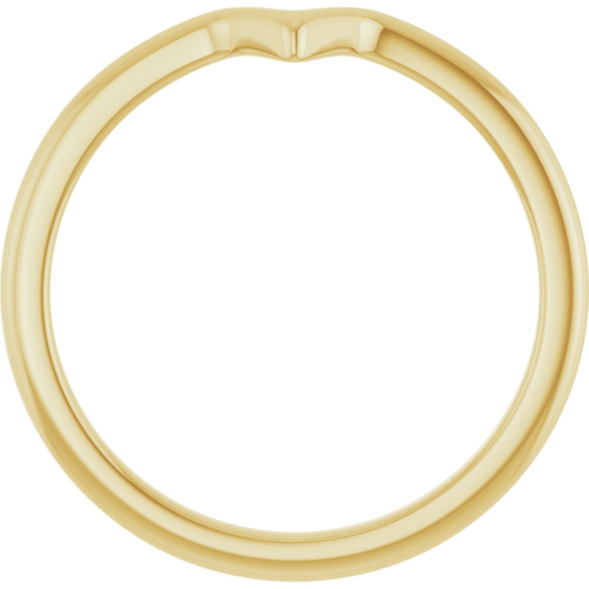 14K Yellow Gold Matching Band