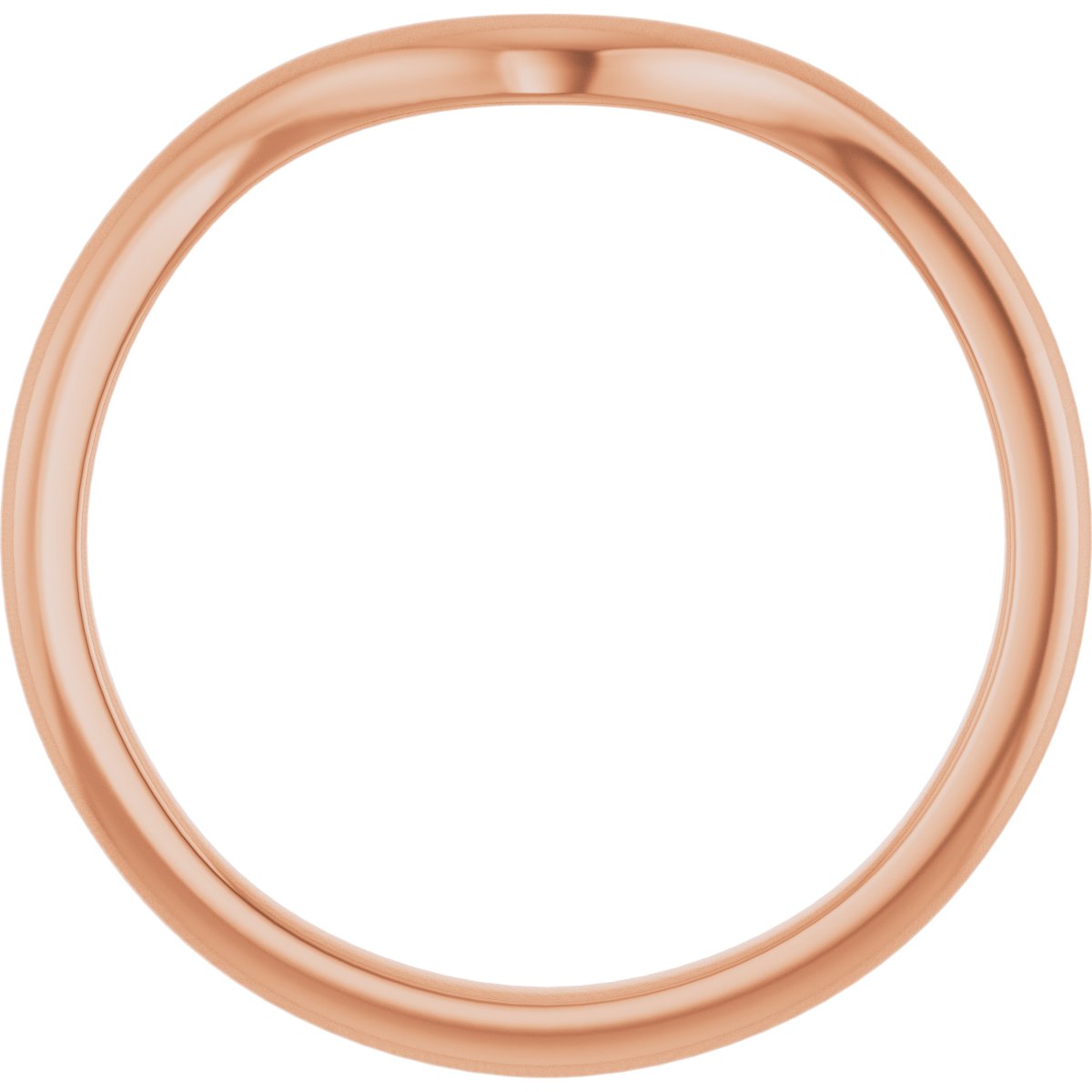 14K Rose Gold Matching Band