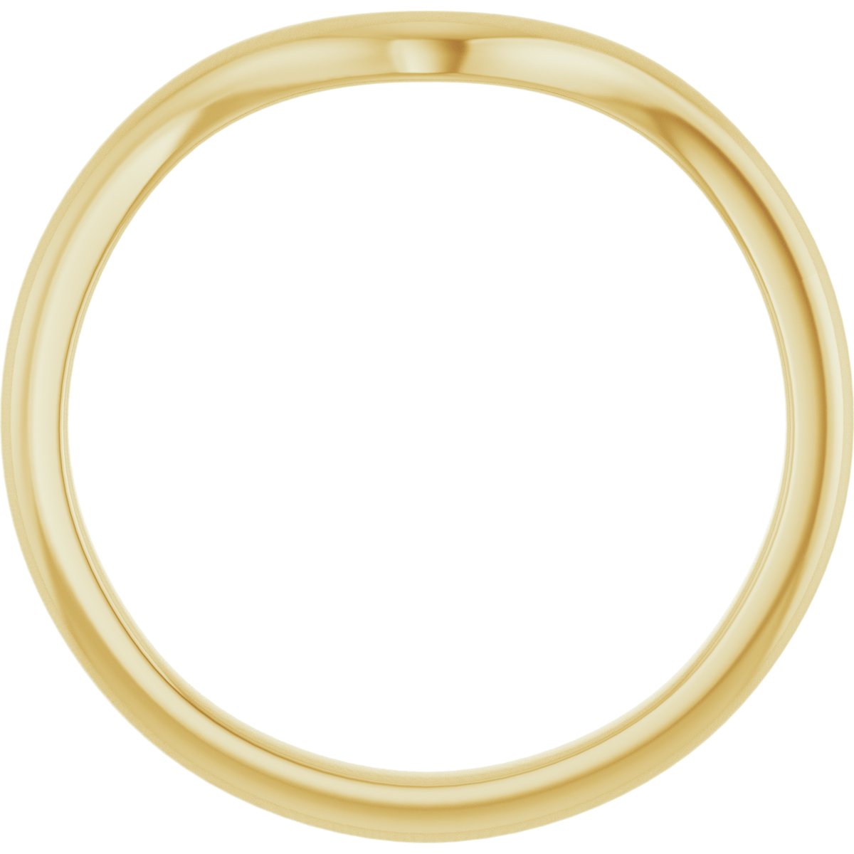 14K Yellow Gold Matching Band
