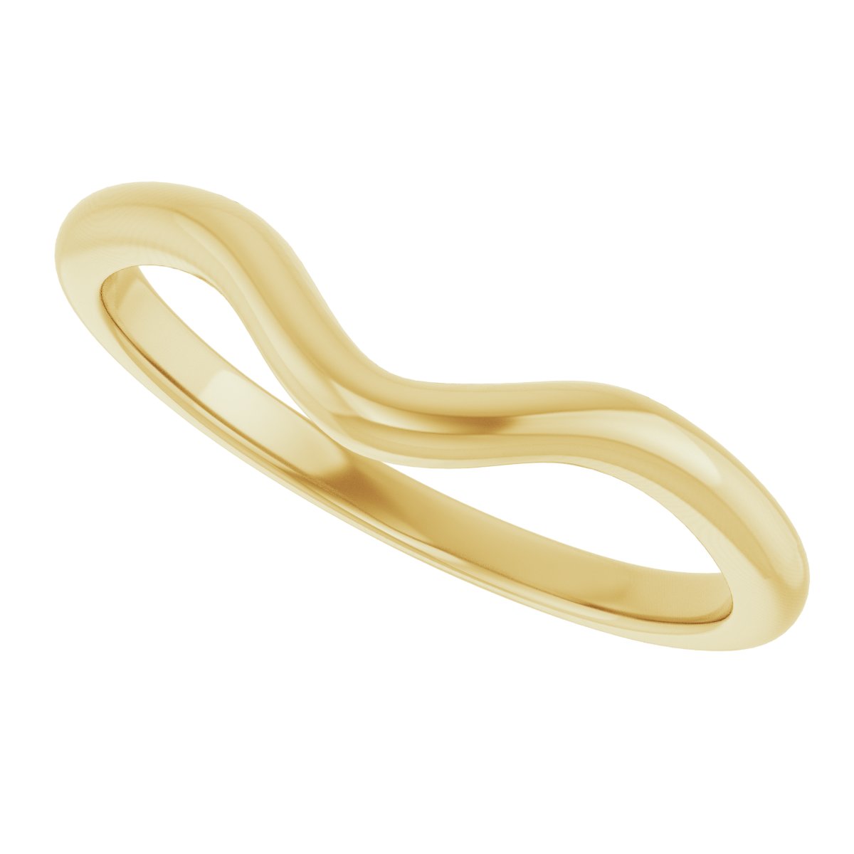 14K Yellow Gold Matching Band