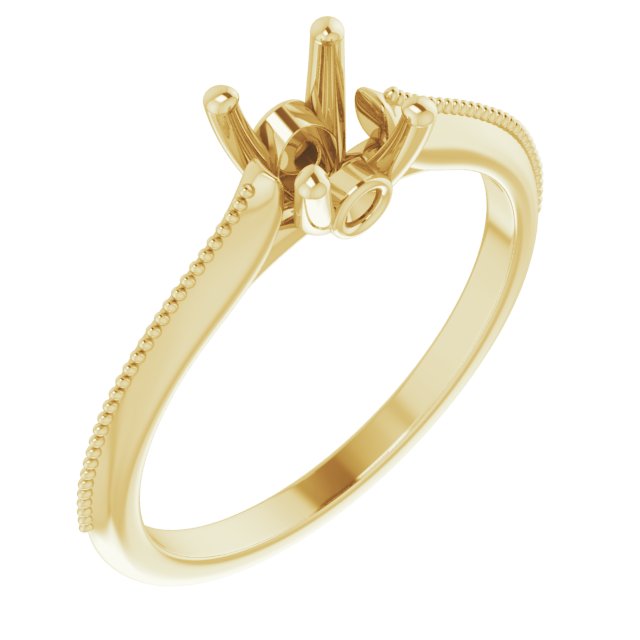 Accented Engagement Ring or Band