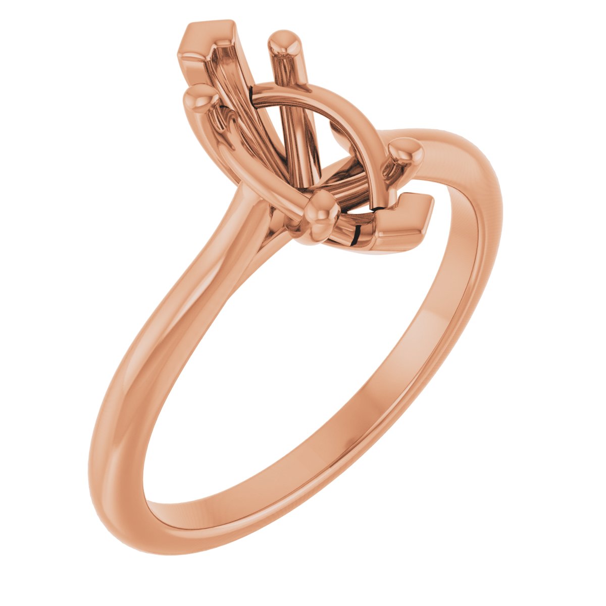 Solitaire Engagement Ring or Band