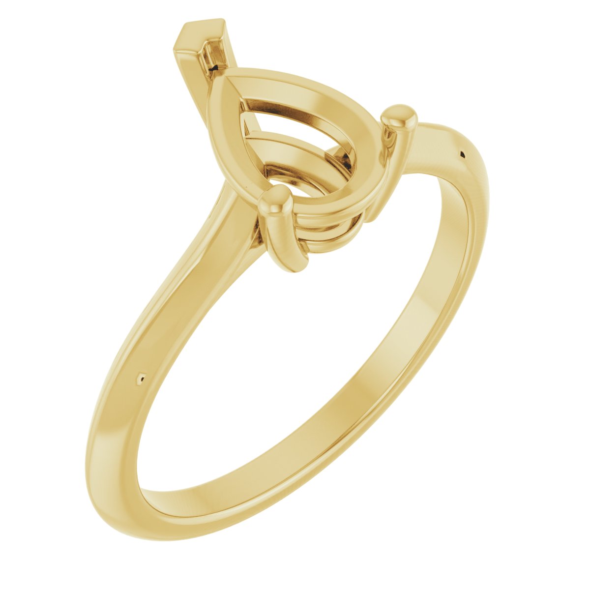 Solitaire Engagement Ring or Band