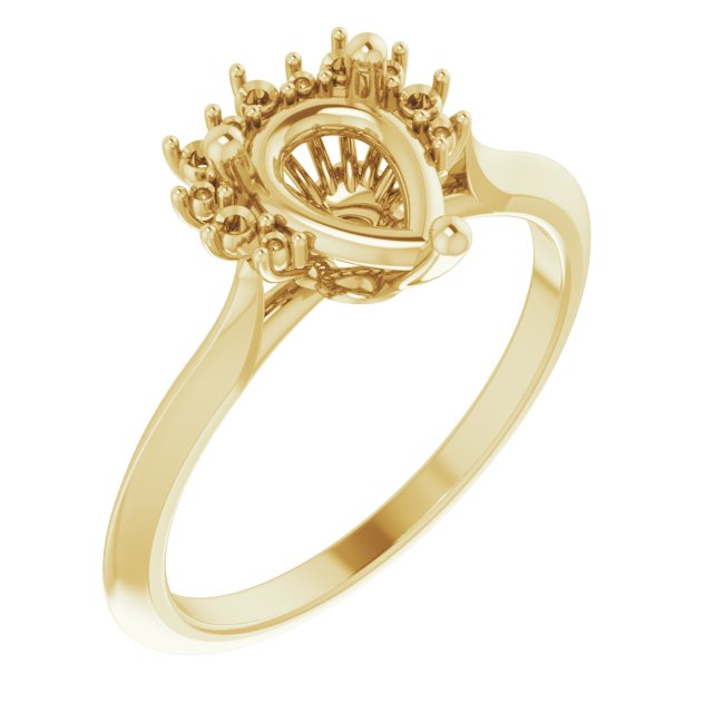 Accented Engagement Ring or Band