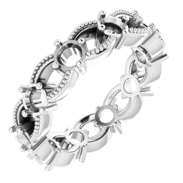 Milrain Edge Pierced Eternity Band