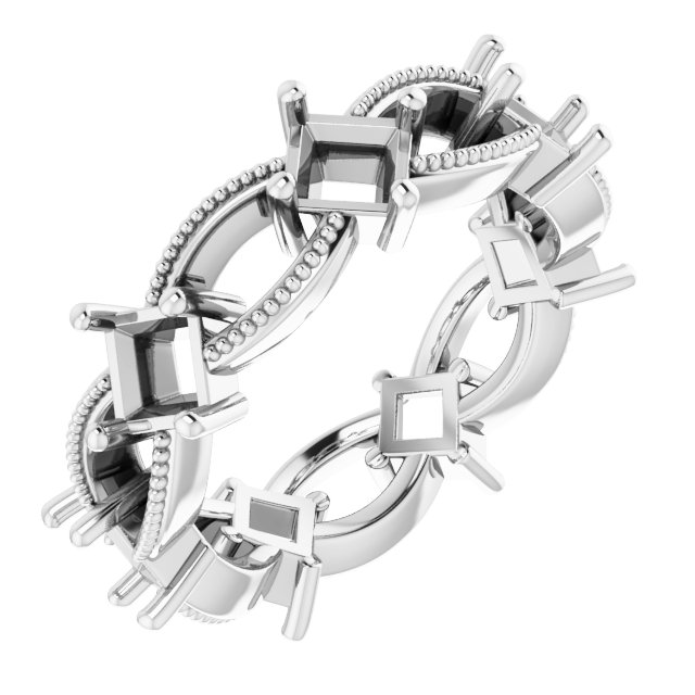 Milrain Edge Pierced Eternity Band