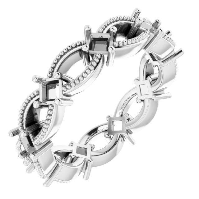 Milrain Edge Pierced Eternity Band