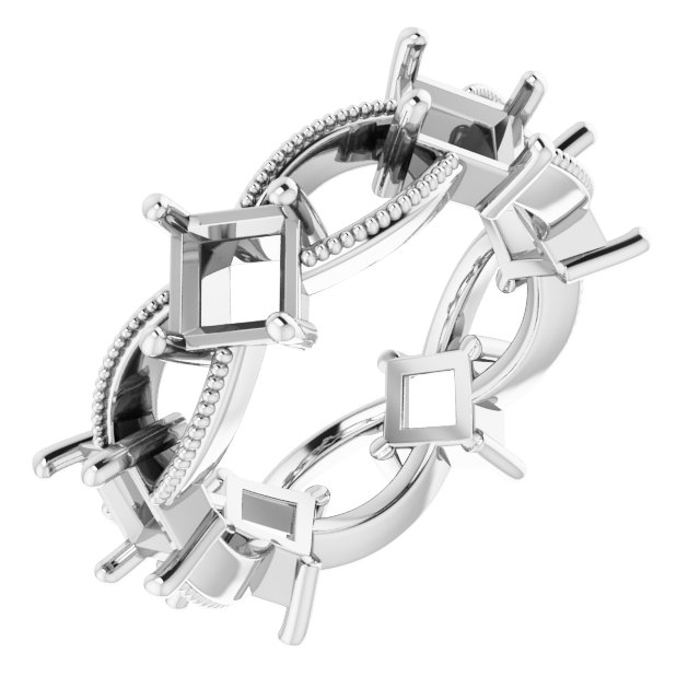 Milrain Edge Pierced Eternity Band