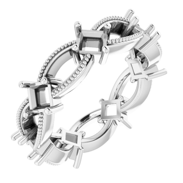 Milrain Edge Pierced Eternity Band