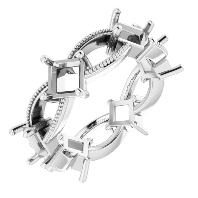 Milrain Edge Pierced Eternity Band