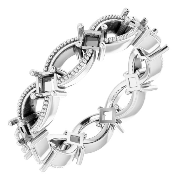 Milrain Edge Pierced Eternity Band