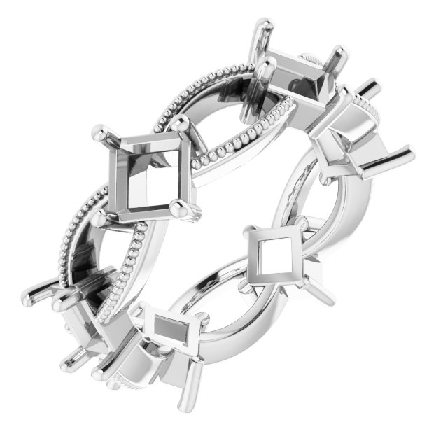 Milrain Edge Pierced Eternity Band