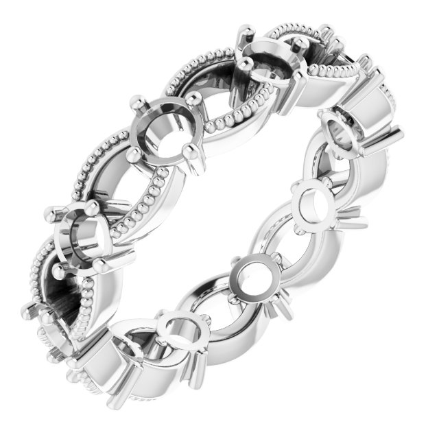 Milrain Edge Pierced Eternity Band
