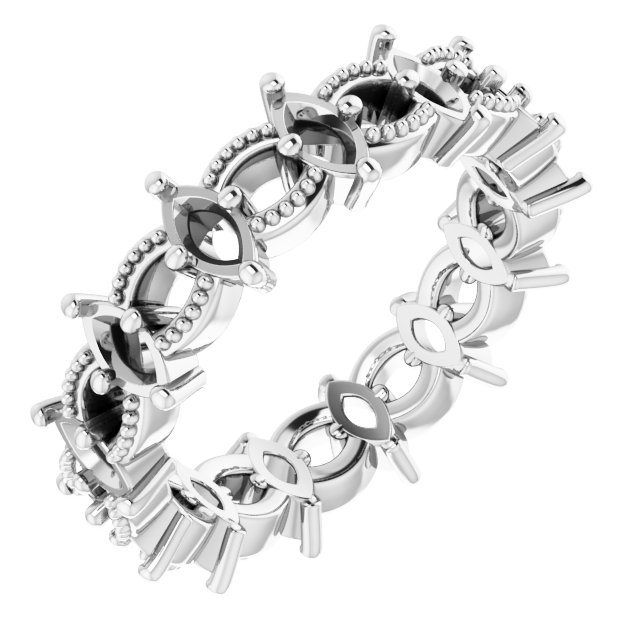 Milrain Edge Pierced Eternity Band