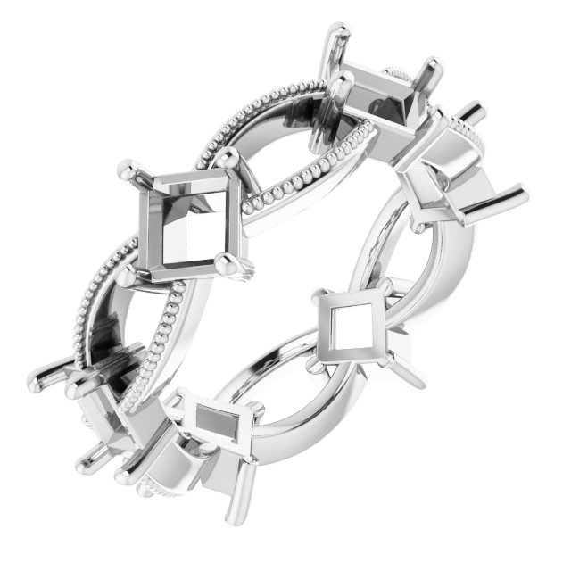 Milrain Edge Pierced Eternity Band