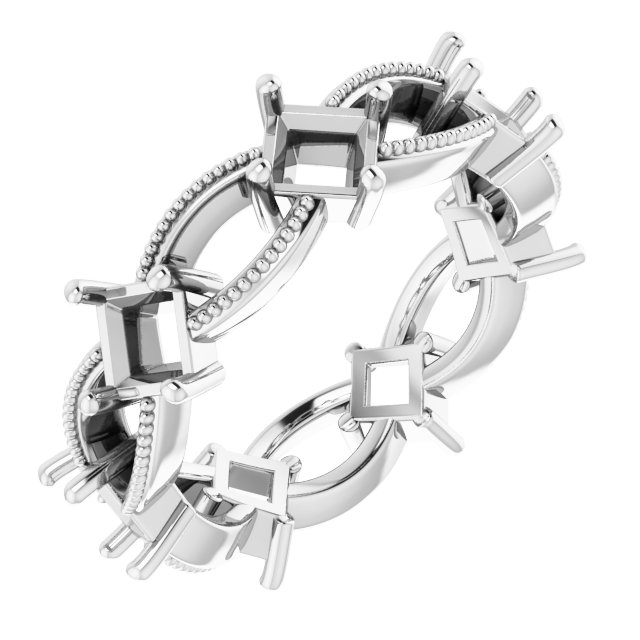 Milrain Edge Pierced Eternity Band