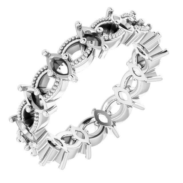 Milrain Edge Pierced Eternity Band