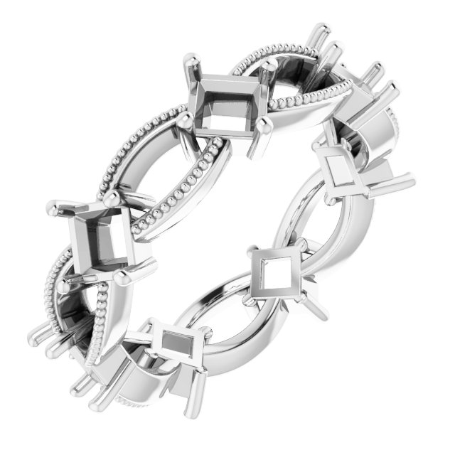 Milrain Edge Pierced Eternity Band