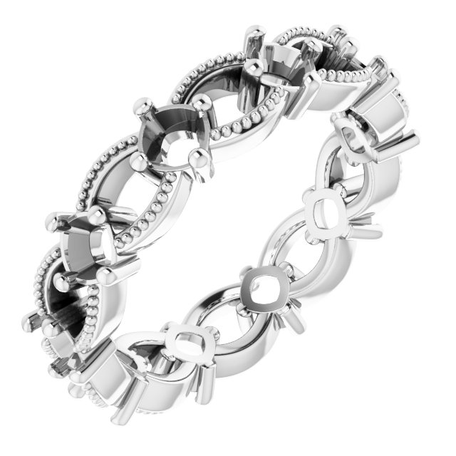Milrain Edge Pierced Eternity Band