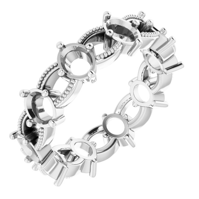 Milrain Edge Pierced Eternity Band