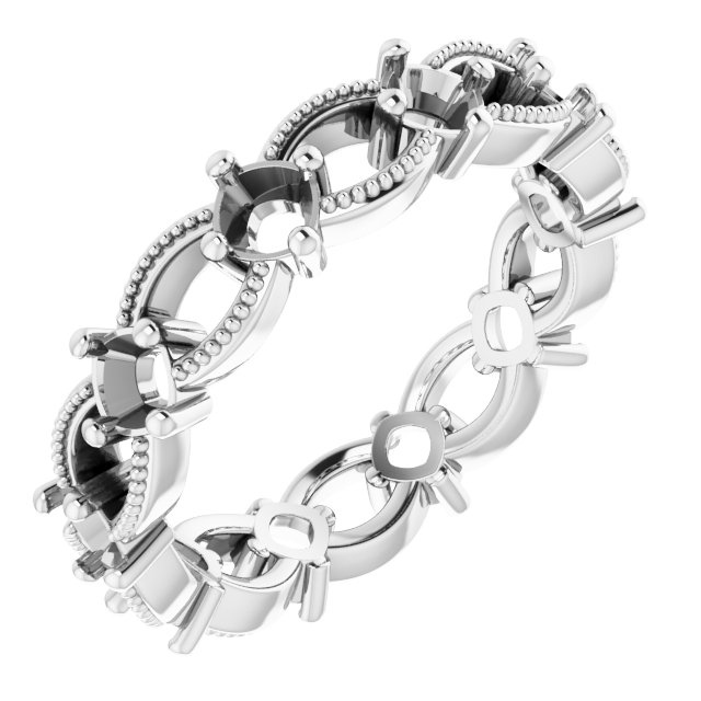 Milrain Edge Pierced Eternity Band