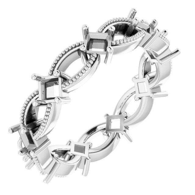 Milrain Edge Pierced Eternity Band