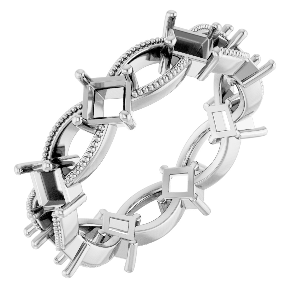 Milrain Edge Pierced Eternity Band