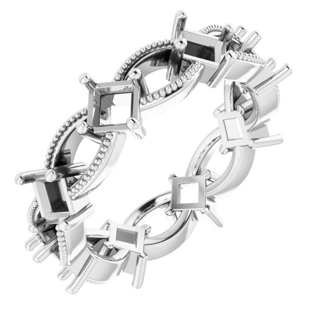 Milrain Edge Pierced Eternity Band