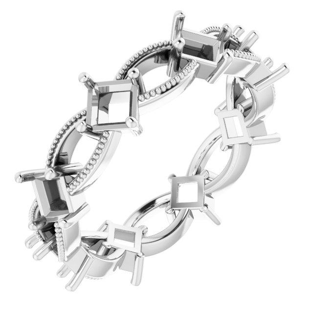 Milrain Edge Pierced Eternity Band