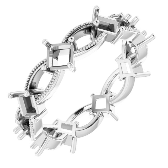 Milrain Edge Pierced Eternity Band