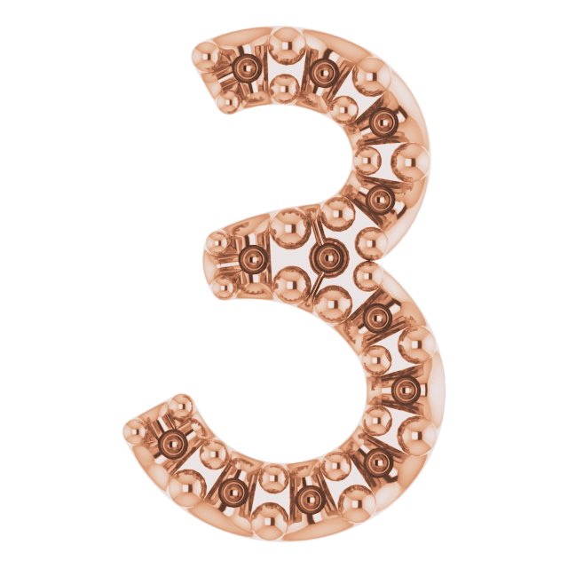 Accented Numeral Trim