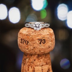 Infinity-Inspired Engagement Ring