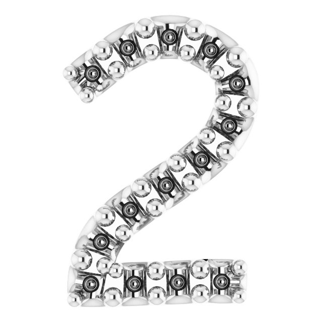 Accented Numeral Trim